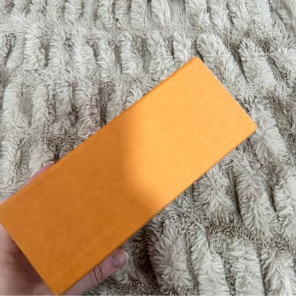 Louis Vuitton Orange Square Shaped Luxury Storage Or Gifting Boxes Lot Of 2 - Picture 11 of 11
